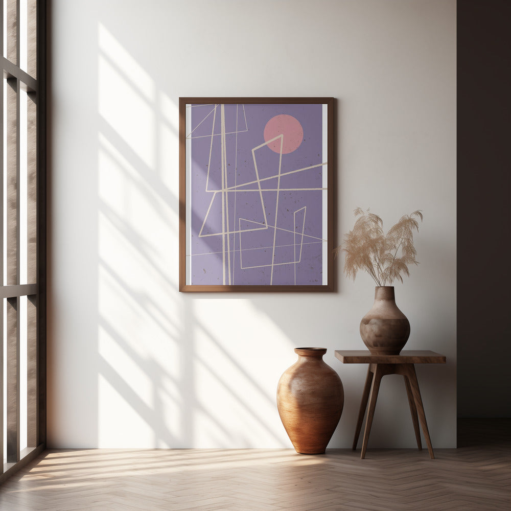 Angular Lines no 12 Poster